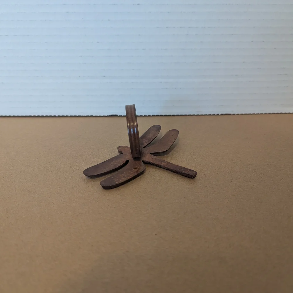 Pier 1 Brown Dragonfly Decor Set